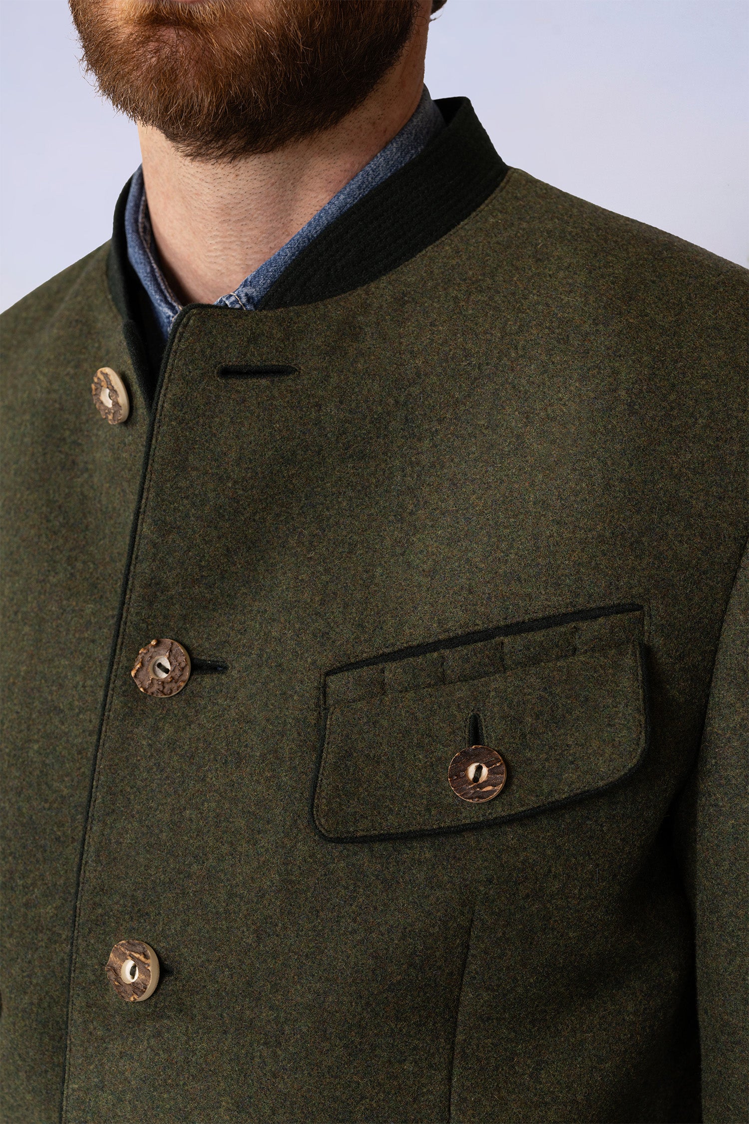 Jacke Salvator in Loden