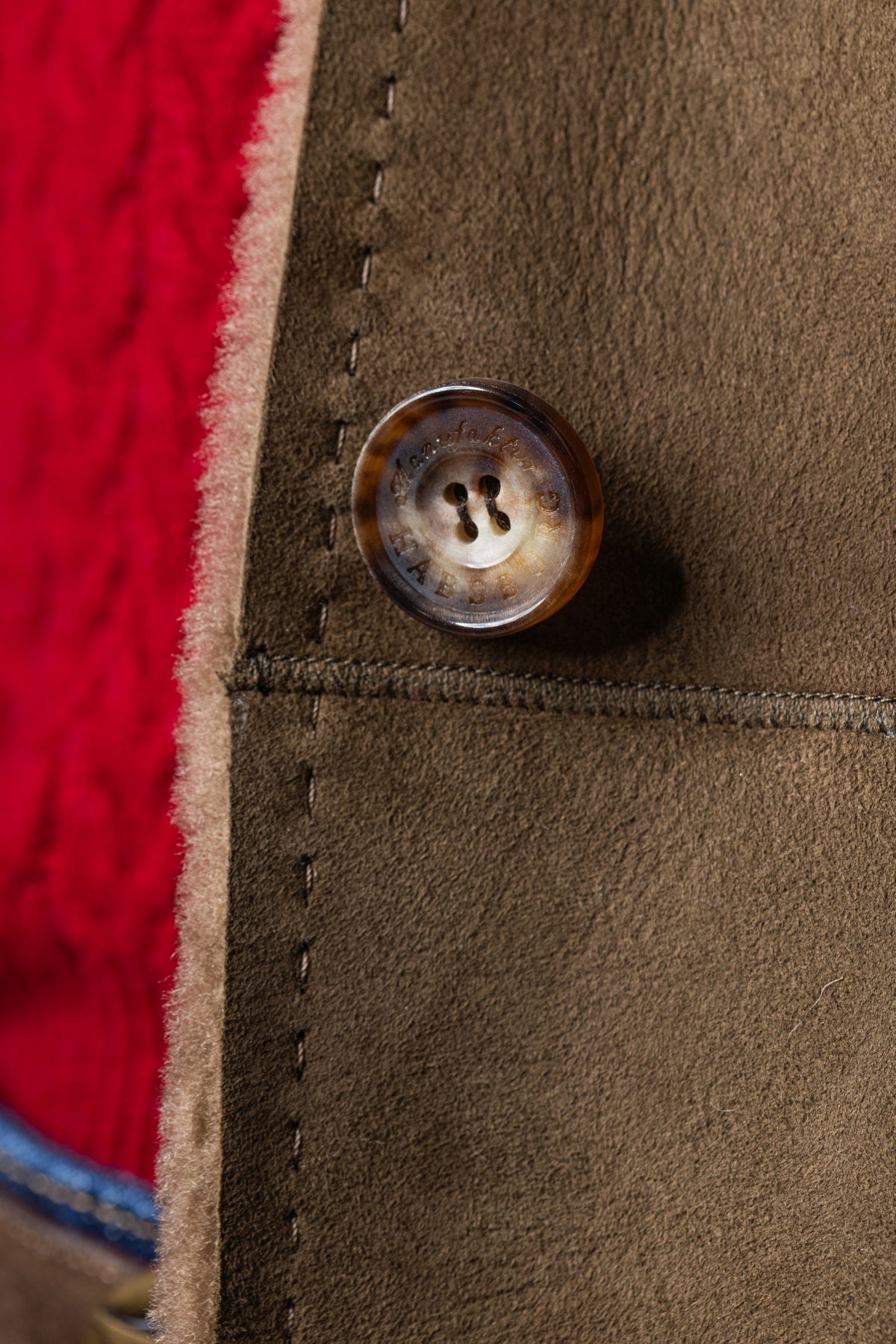 Lammfelljacke Hollenburg mit Strickärmeln