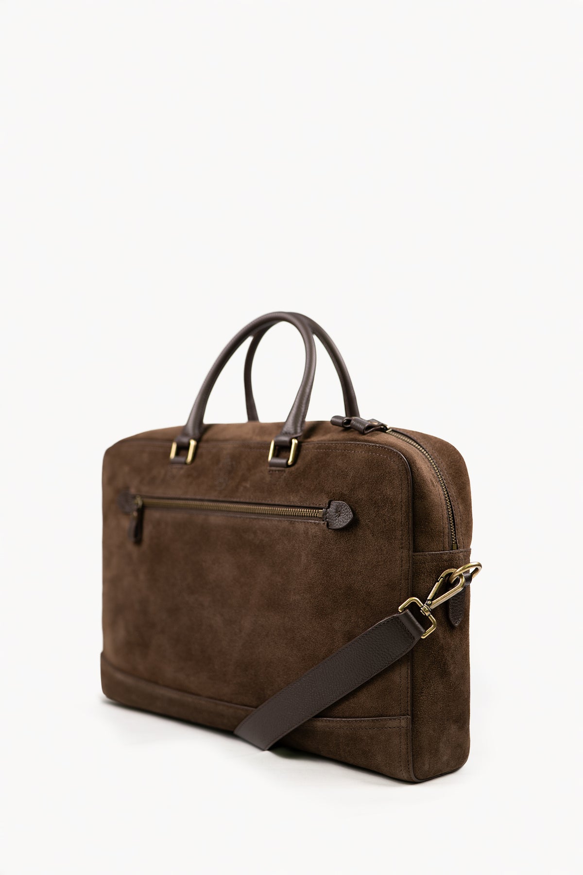 Laptoptasche Aster aus Veloursleder