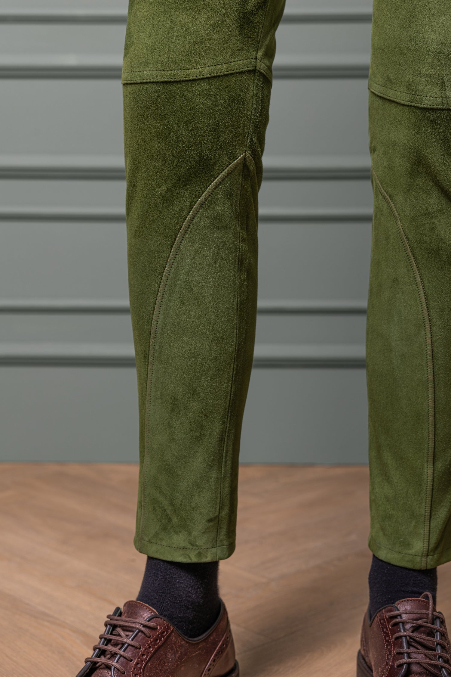 Pants Zita in Lamb Suede