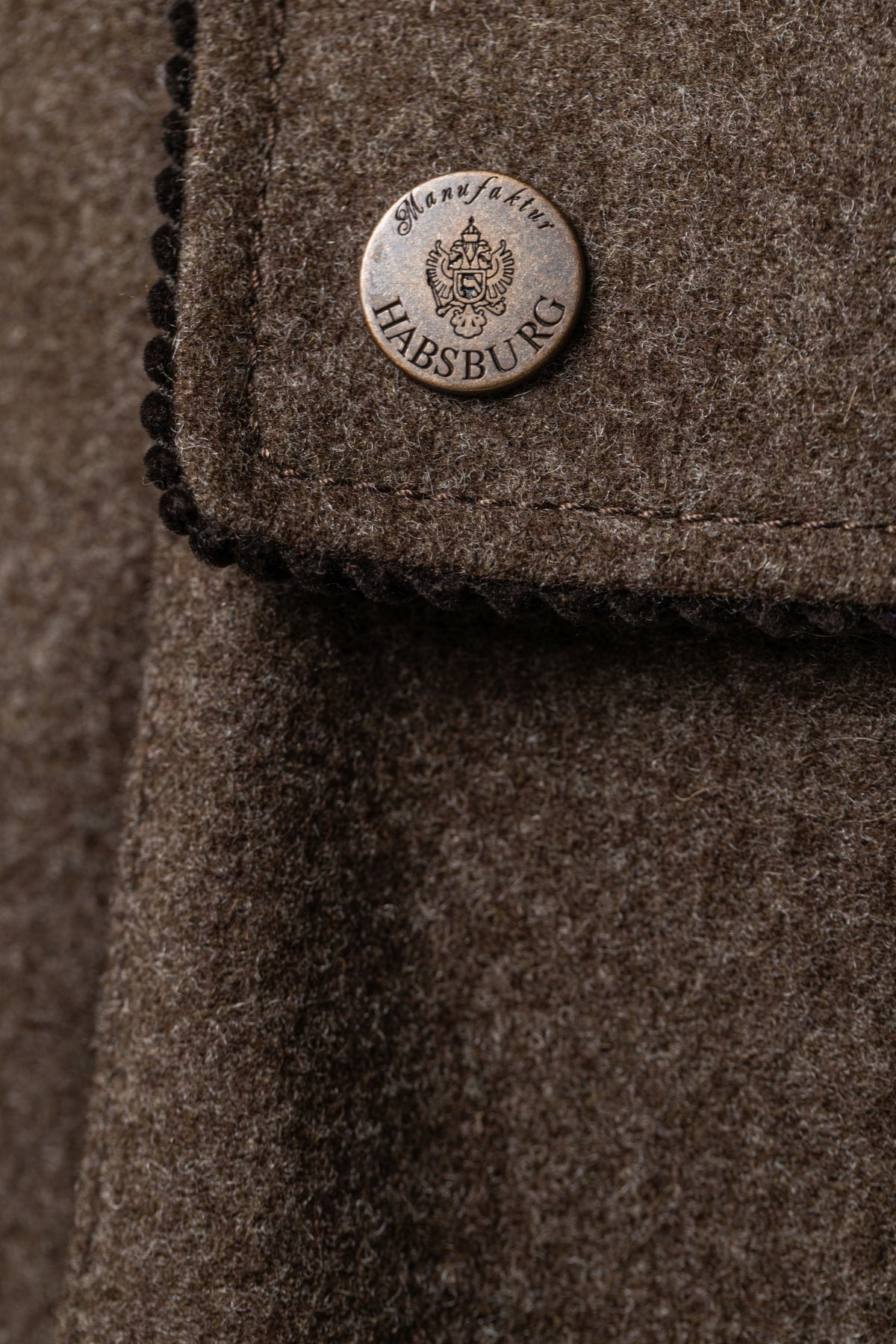 Lodenparka Antonius mit Samtkanin