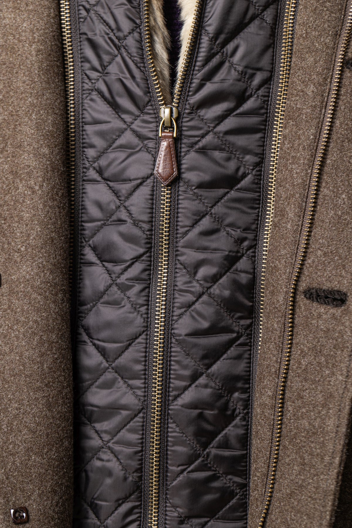 Lodenparka Antonius mit Samtkanin