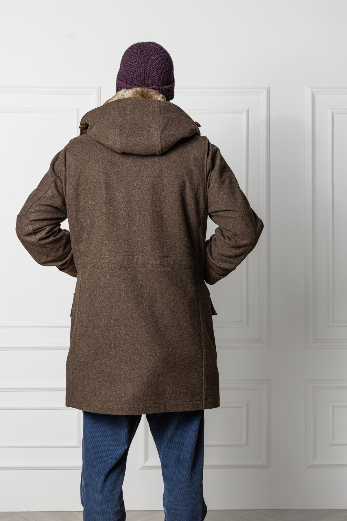 Lodenparka Sigismund mit Samtkanin