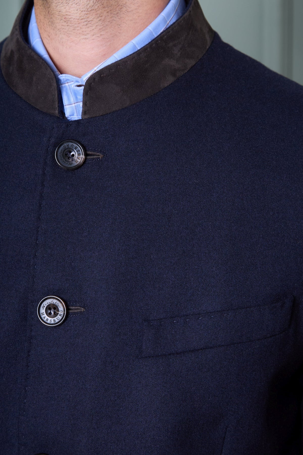 Wool Jacket Wendelin in Flannel