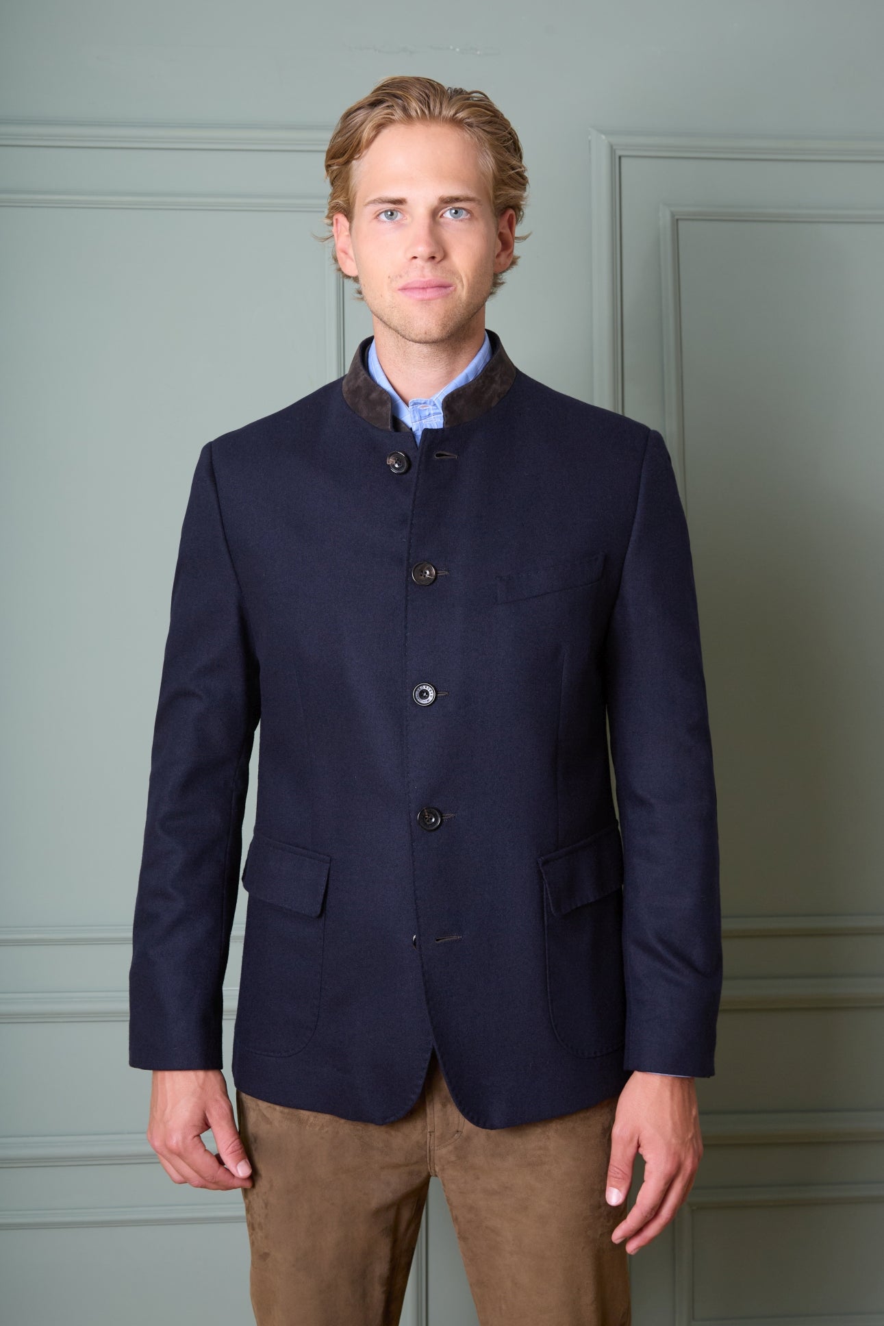 Wool Jacket Wendelin in Flannel