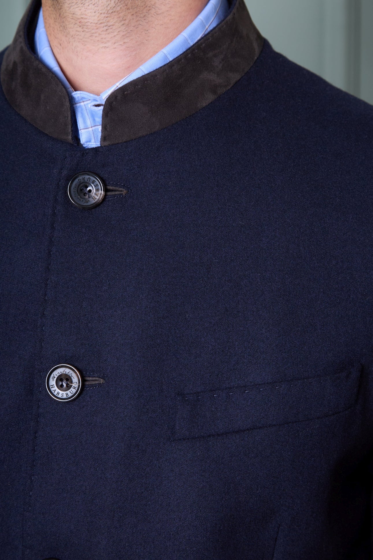 Wool Jacket Wendelin in Flannel
