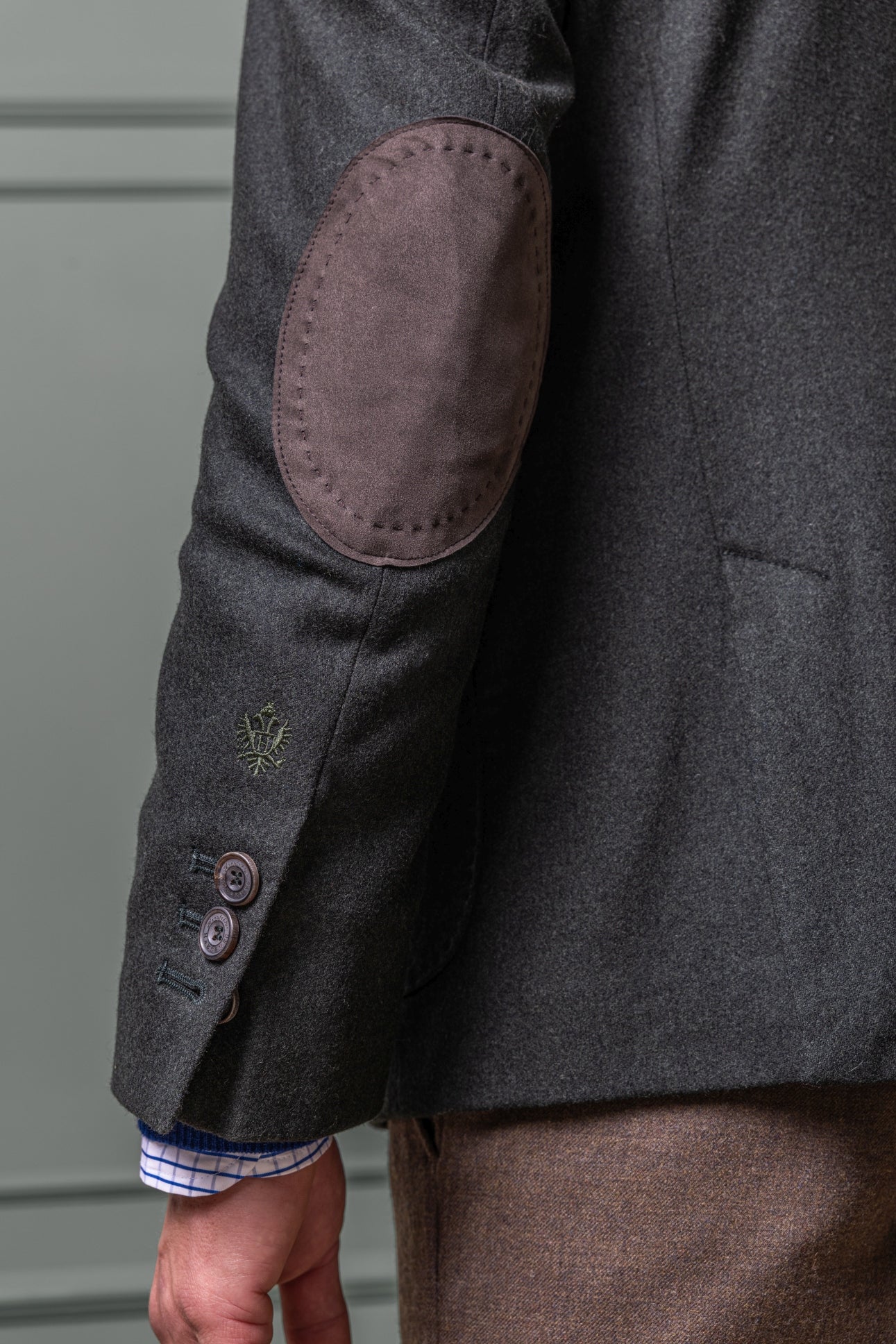 Wool Jacket Wendelin in Flannel