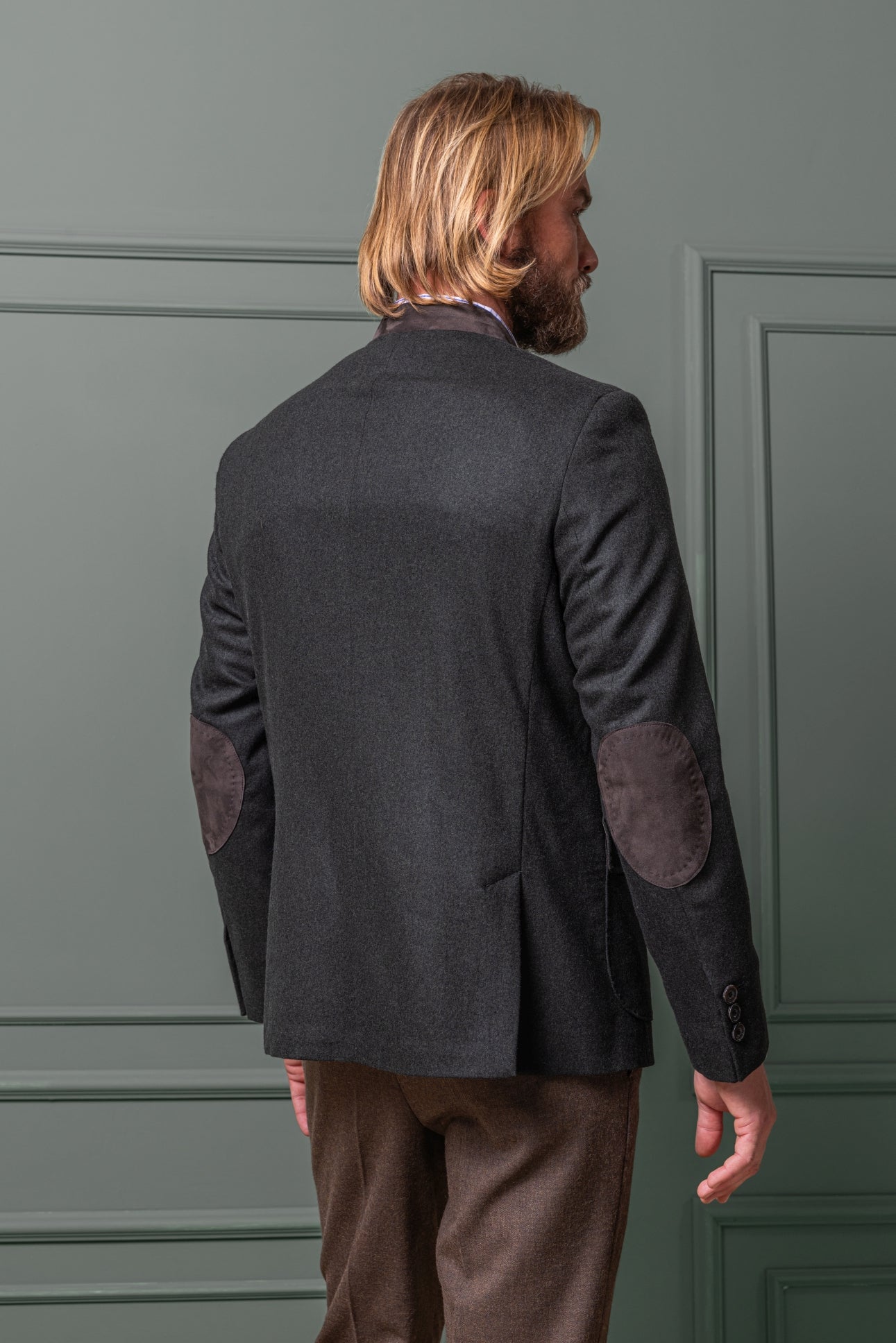 Wool Jacket Wendelin in Flannel