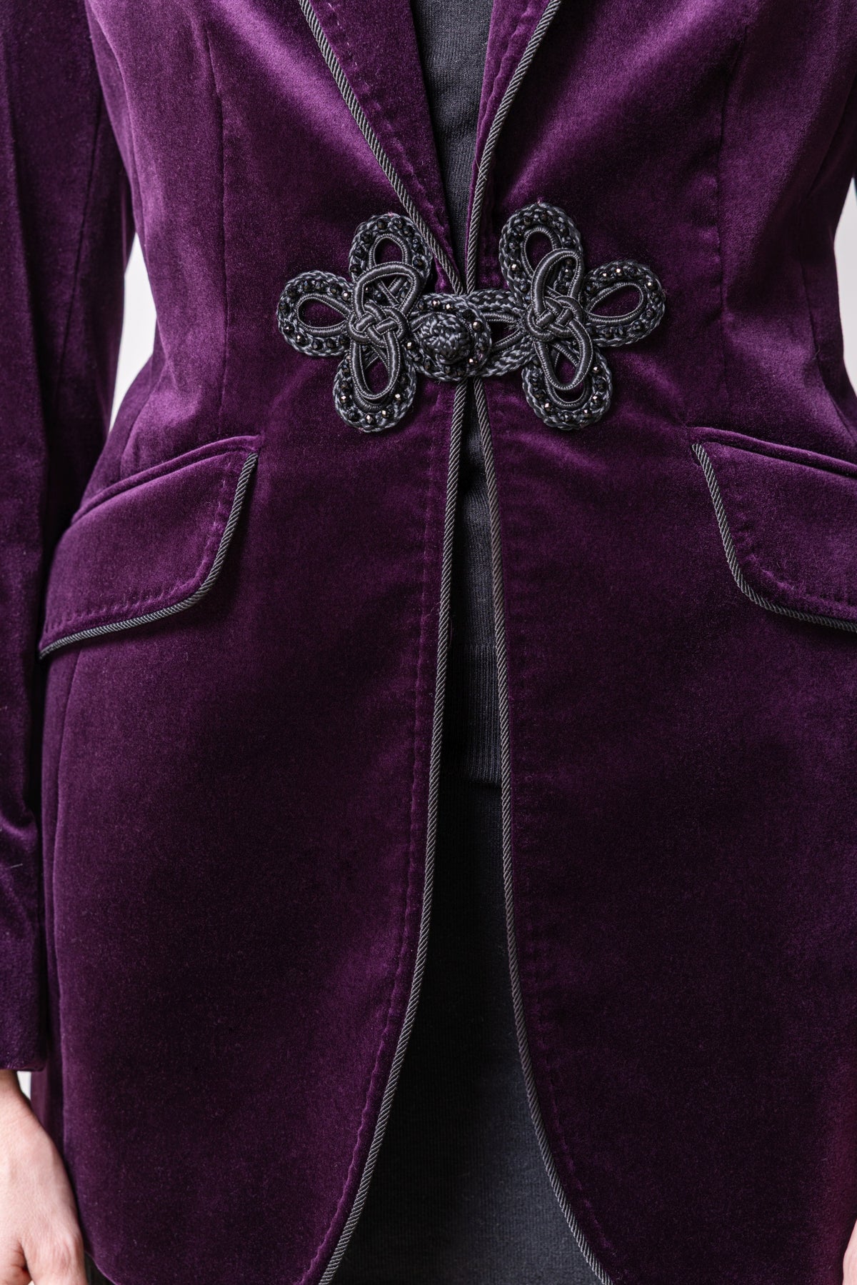 Velvet tuxedo jacket