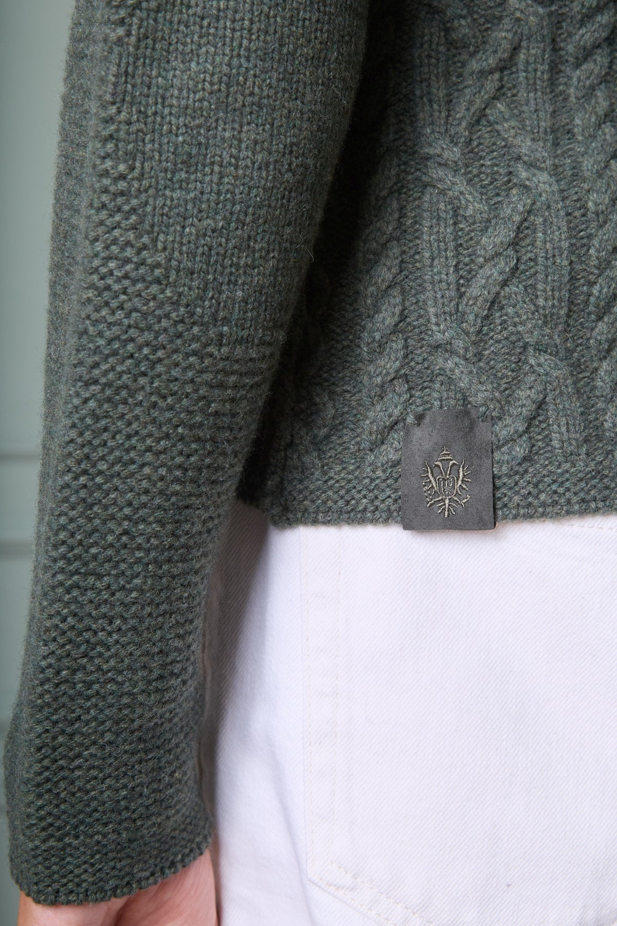 Merino wool cardigan Donna
