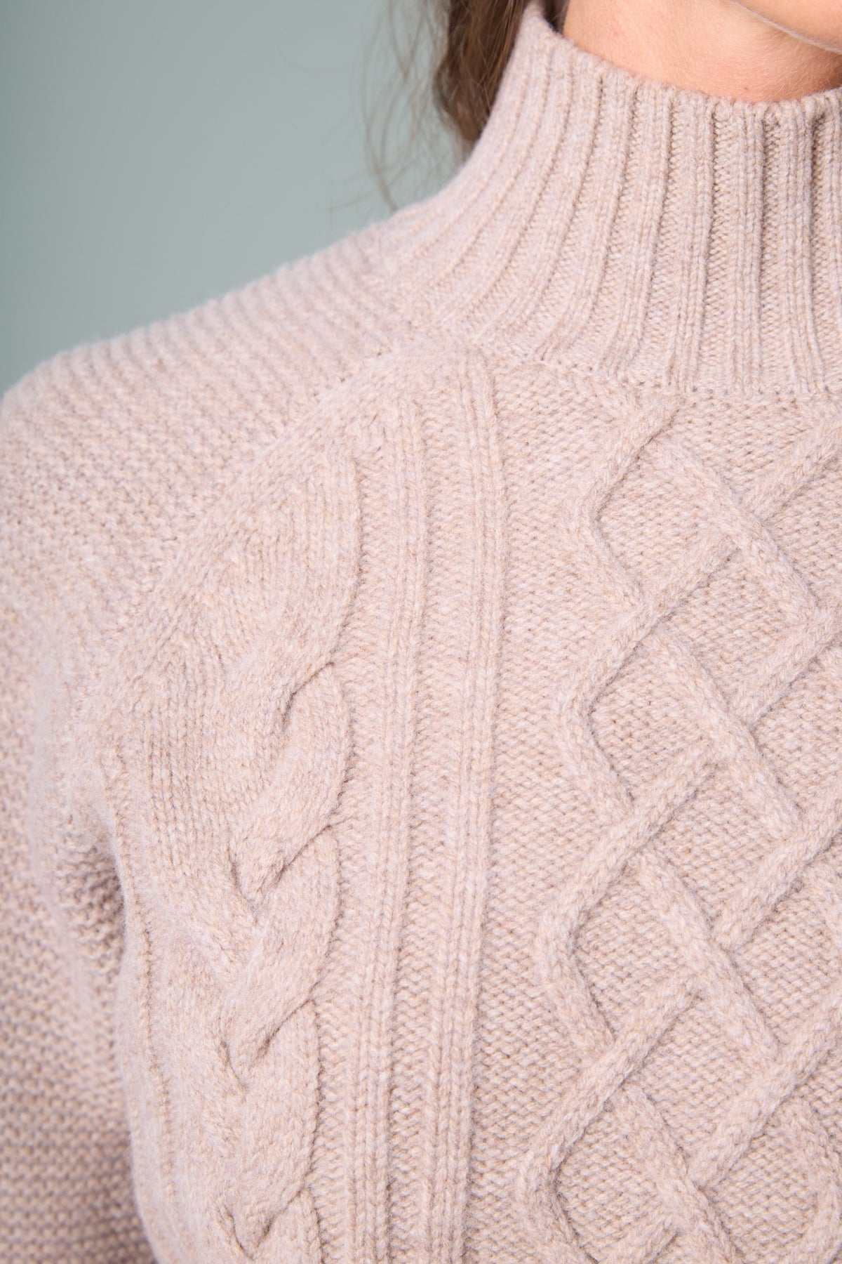 Merino Wool Knit Sweater Melisa