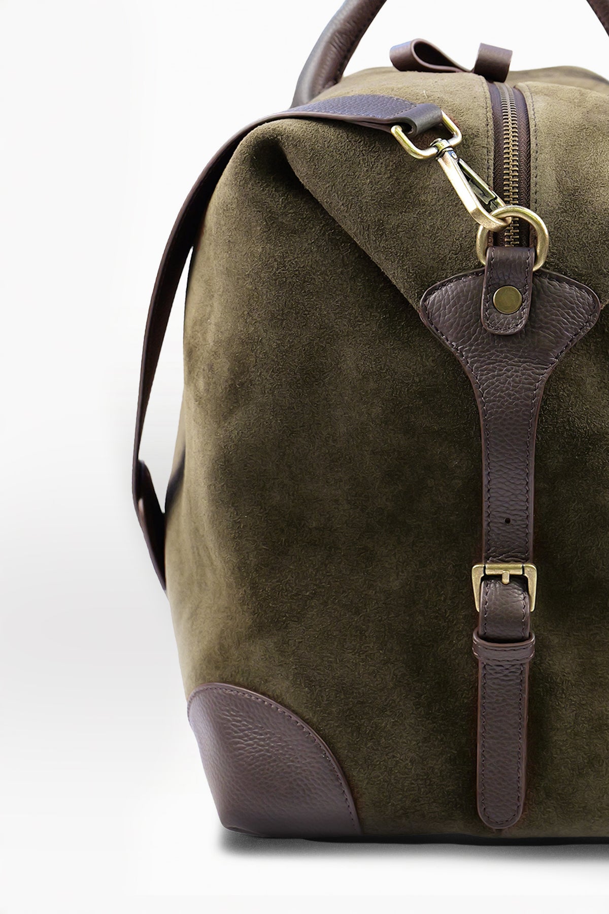 Weekender Rothwald aus Veloursleder