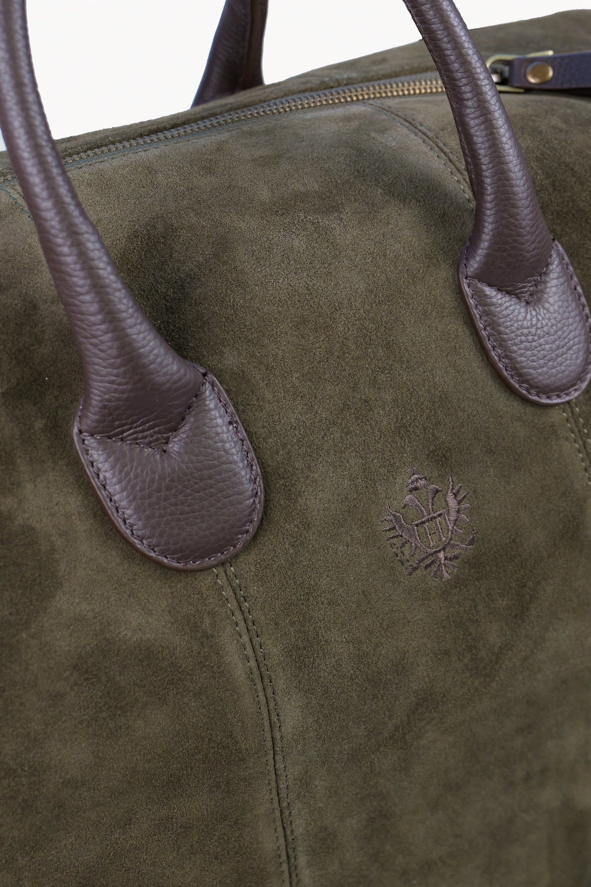 Weekender Rothwald aus Veloursleder