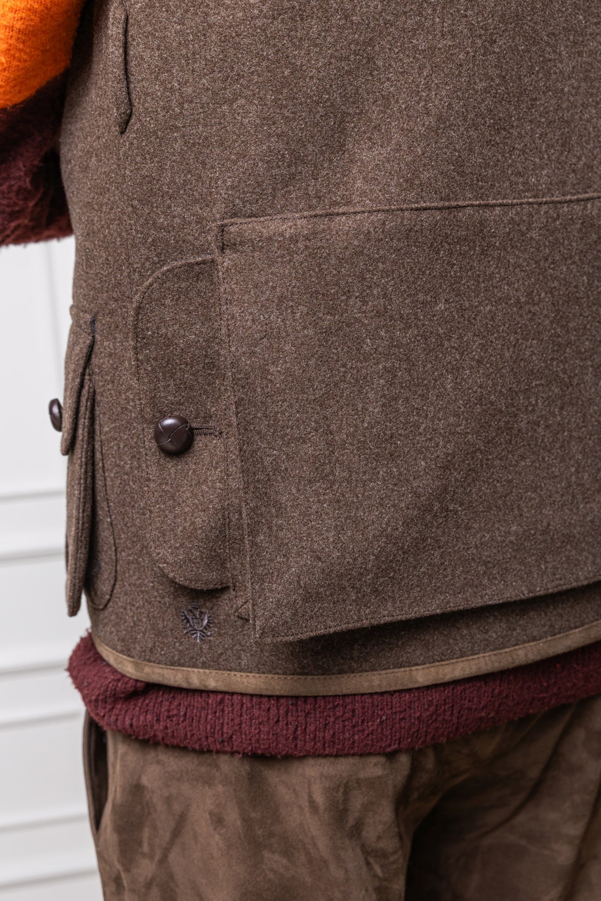 Loden Hunting Vest Ambros