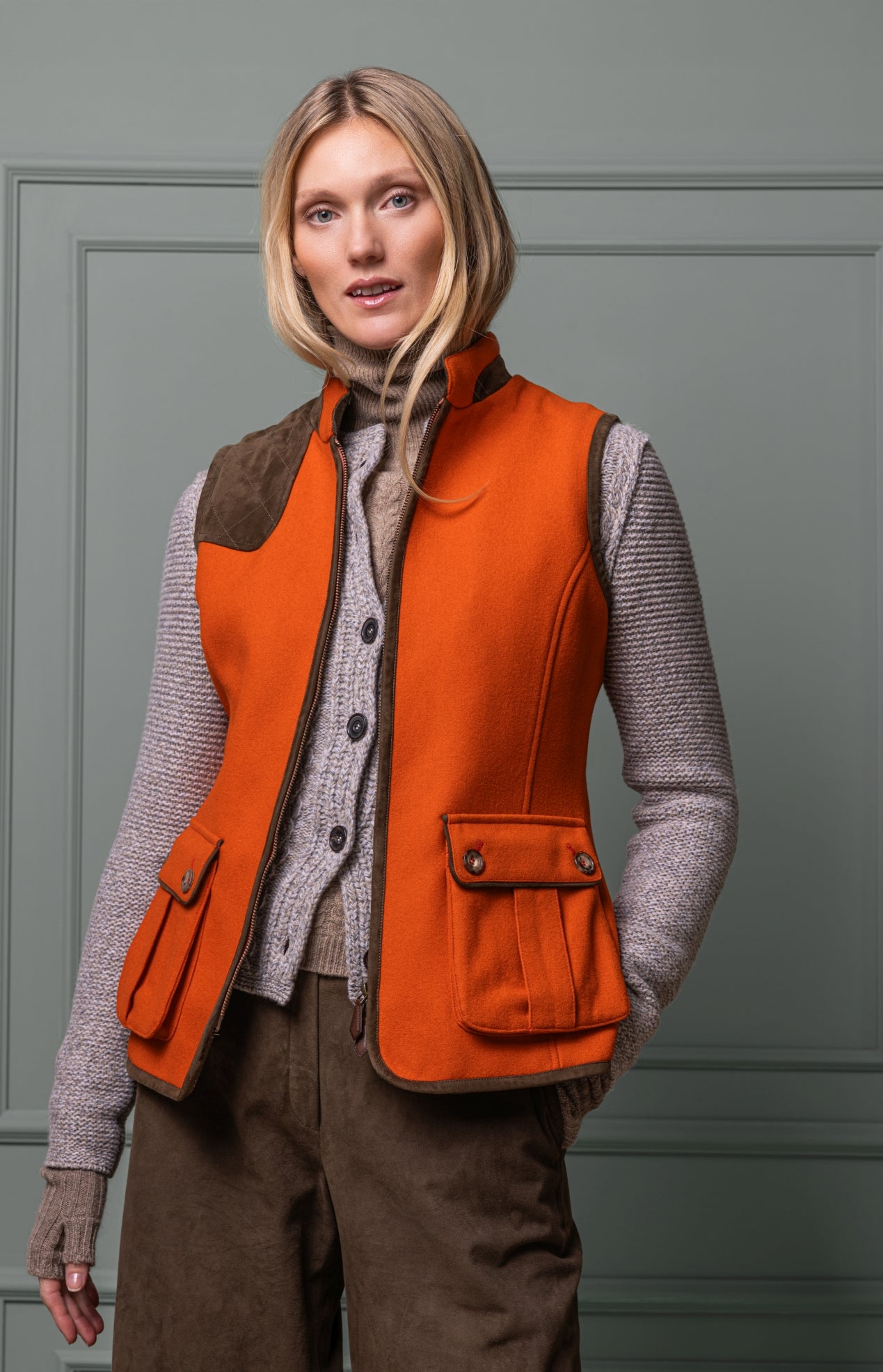 Loden Vest Falkenstein