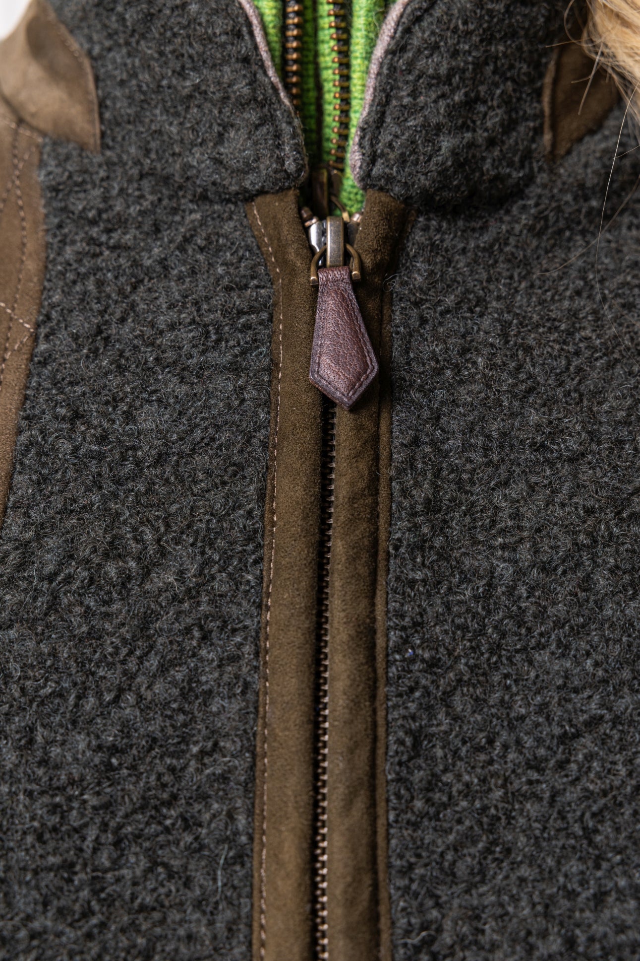 Vest Falkenstein in boiled wool