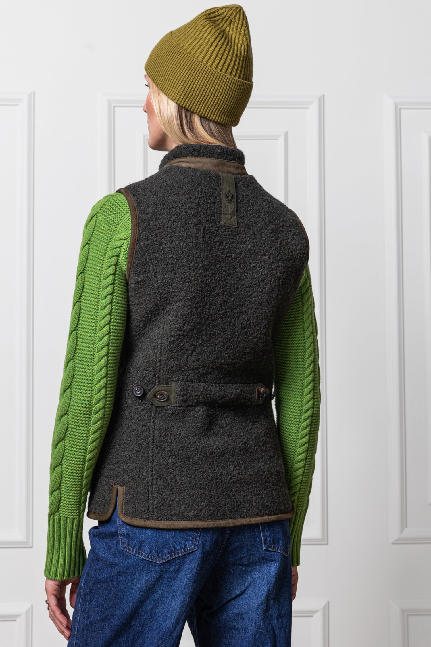 Vest Falkenstein in boiled wool