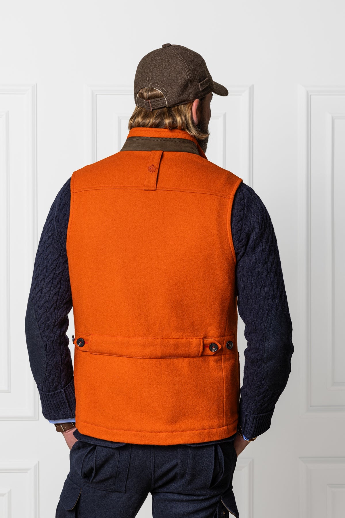 Loden Vest Kerscheneck