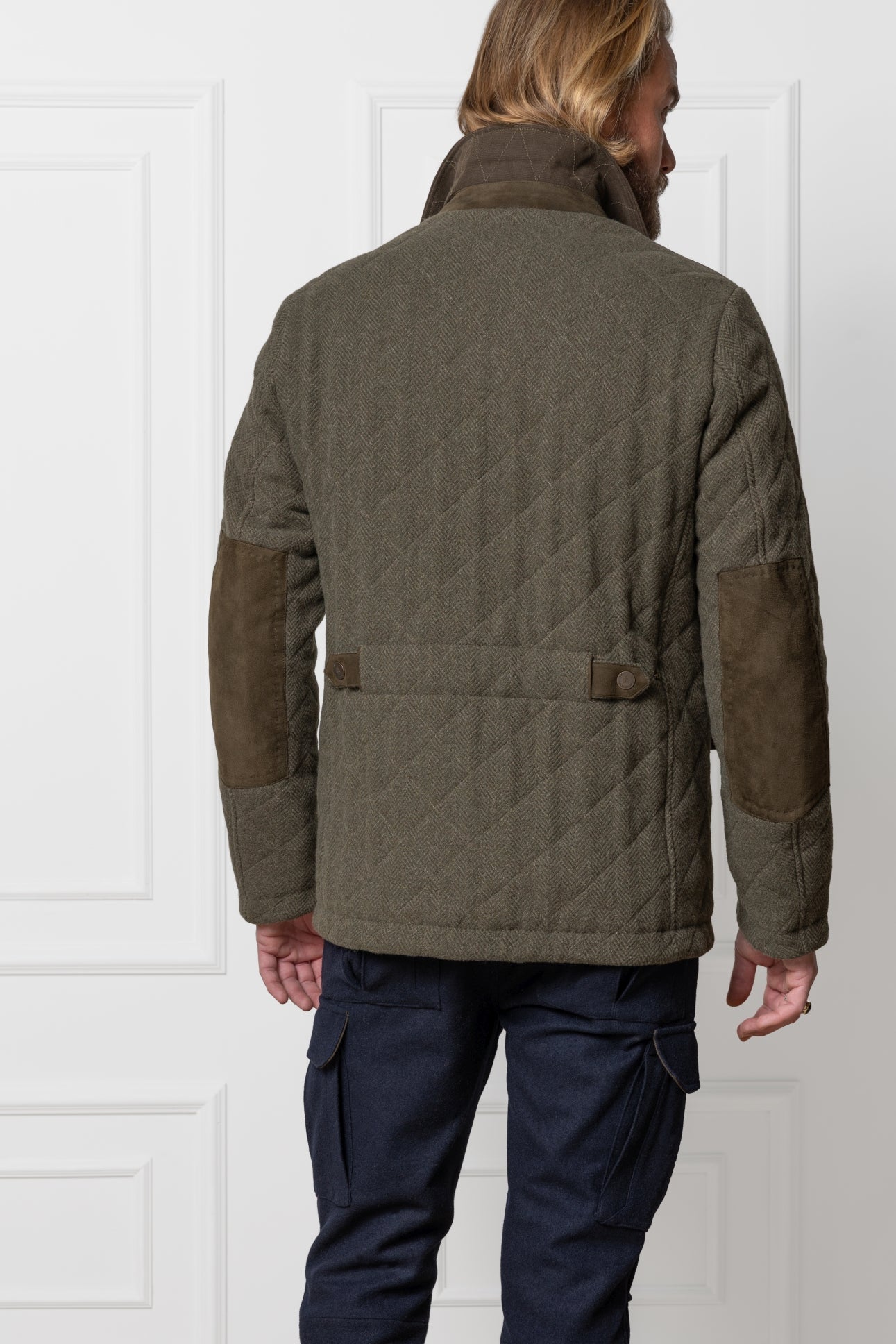 Wool Jacket Wolkersdorf in Herringbone