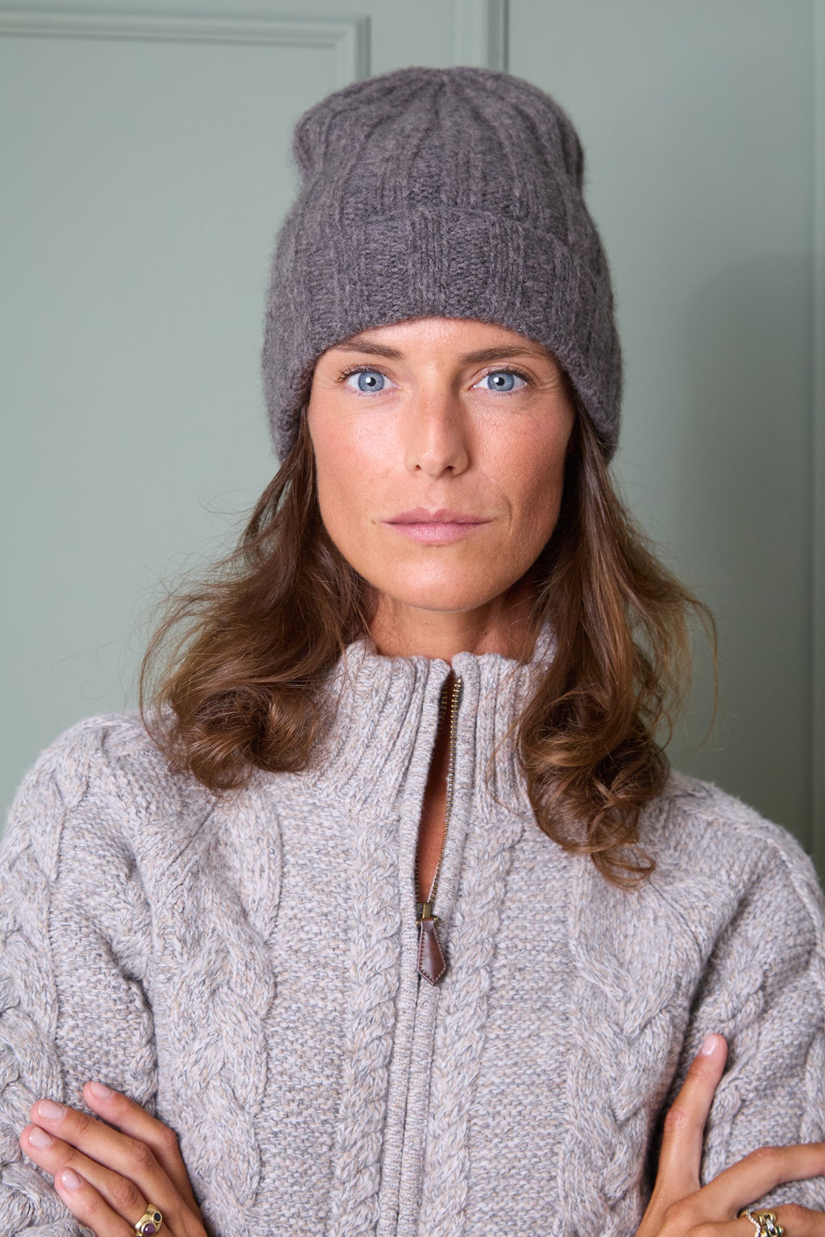 Wool Beanie Armin with Cashmere